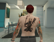 Hát tetoválás szerveren